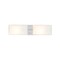 Besa Lighting Lido Vanity, Opal Matte, Chrome Finish, 2x9W LED 2WT-888607-LED-CR - alternate 1